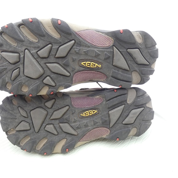 Keen Dry Mens 9 Brown Leather Waterproof Hiking Shoes Low Top Trail Sneakers main image 10